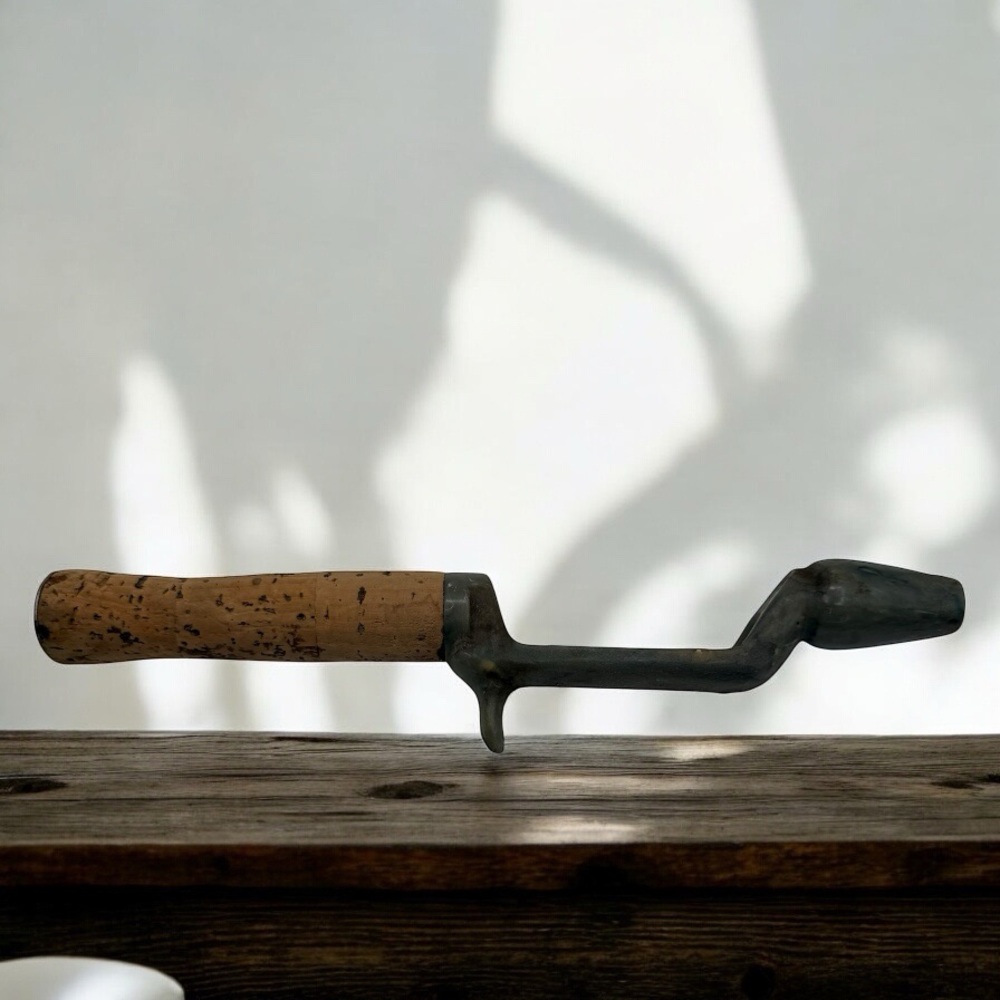 VINTAGE TRUE TEMPER FISHING ROD HANDLE WITH CORK GRIP – MADE IN GENEVA, OHIO